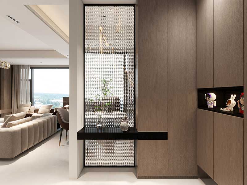 客廳玄關隔斷怎么做好看?客廳玄關隔斷設計