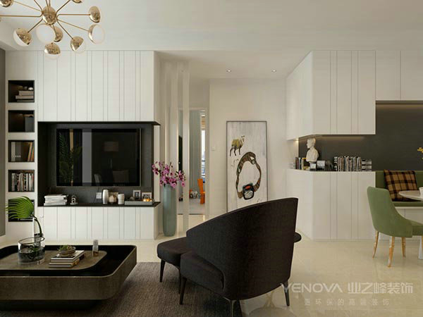 城北國際村-140㎡-現代簡約風格 第4張